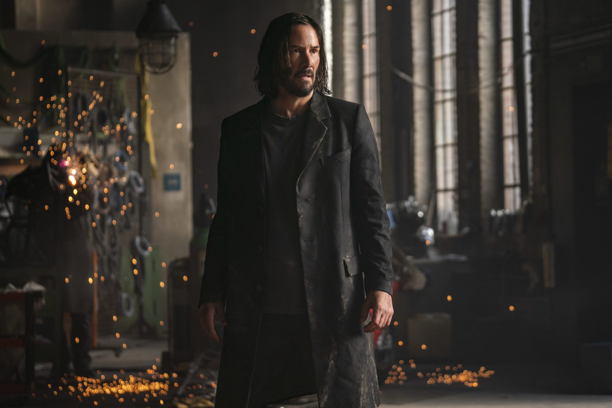 Keanu Reeves en Matrix Resurrections