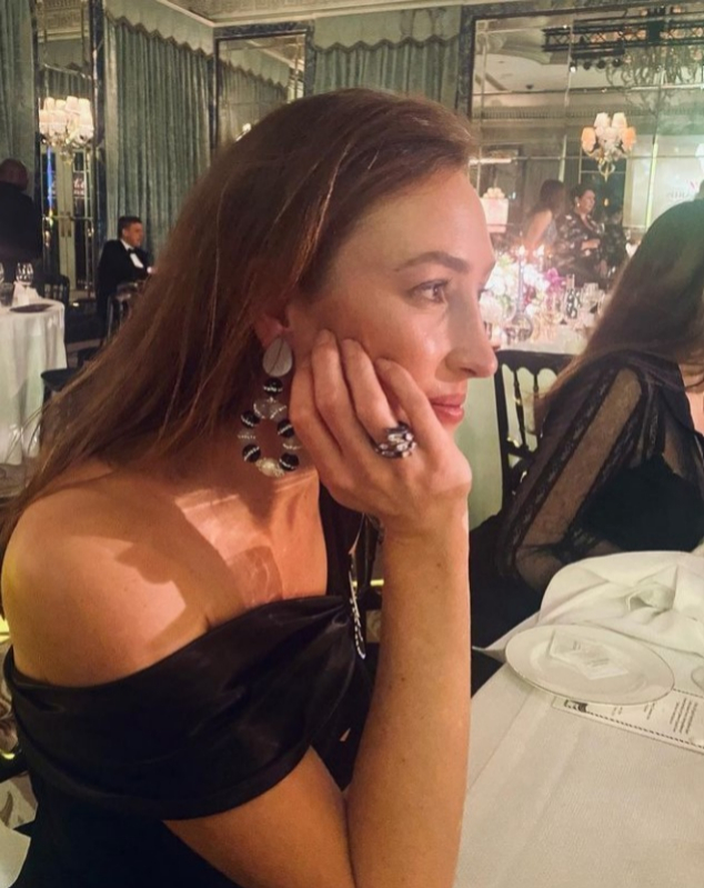 Tatiana en una reciente fiesta de Cartier en Londres.