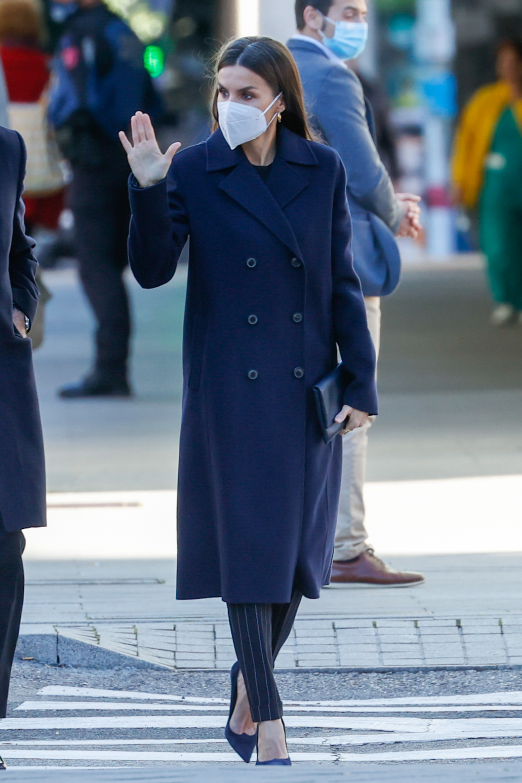 El look de la reina Letizia en su segundo acto de 2022.
