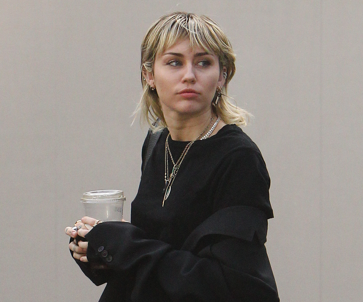 Miley Cyrus apuesta por el corte de pelo mullet tanto en liso como en rizado y en una versión más corta como más larga.