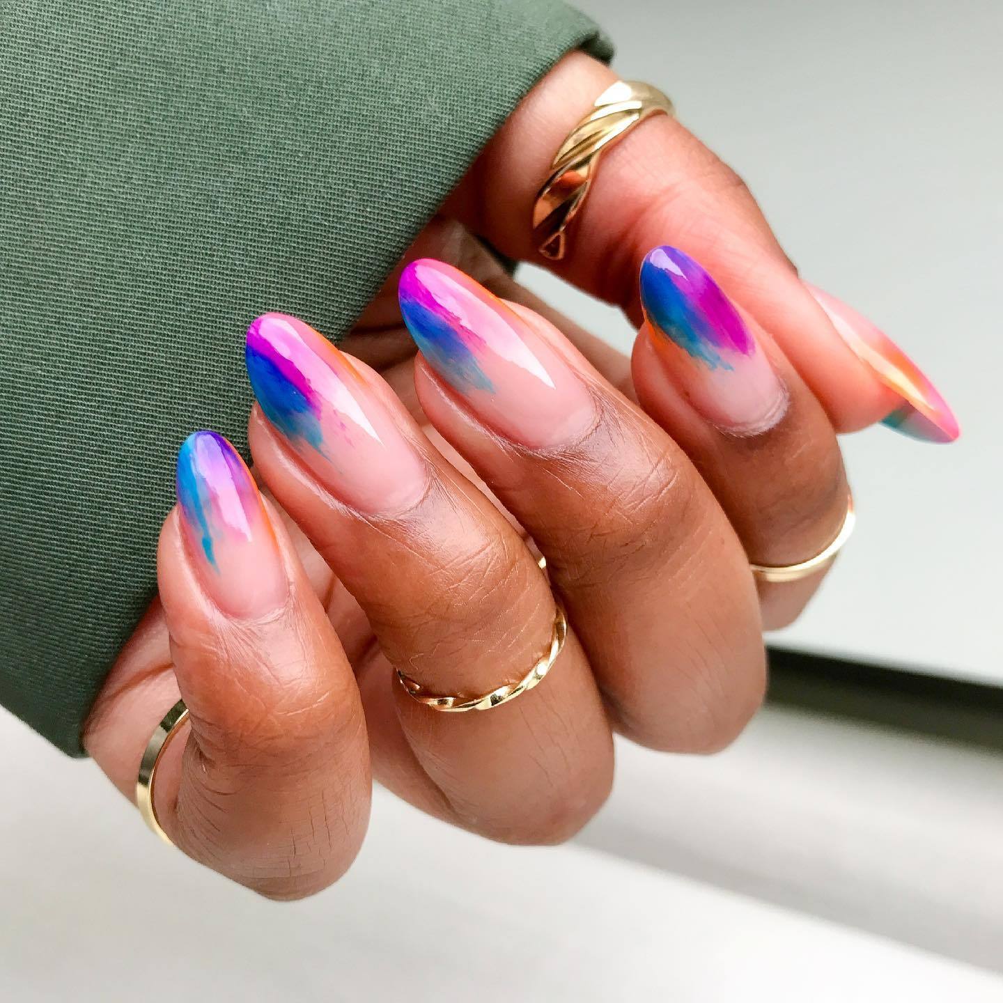 Las mejores 100 ideas de Uñas de Colores en 2023  uñas de colores  manicura manicura de uñas