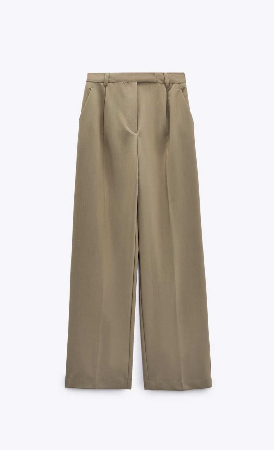 Pantalón de corte masculino de Zara