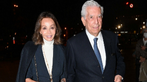 Isabel Preysler y Mario Vargas Llosa en Mlaga.