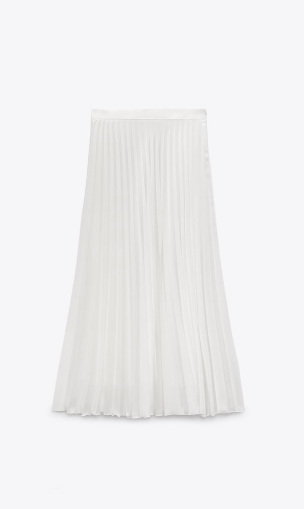 Falda plisada de Zara