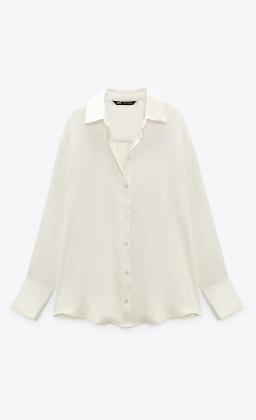 Camisa blanca Zara