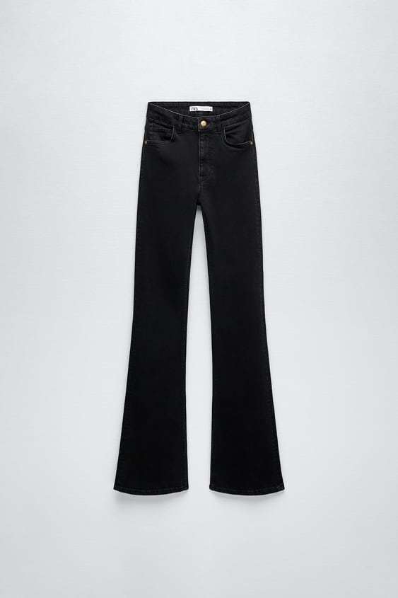 Jeans Z1975 high rise flare negro