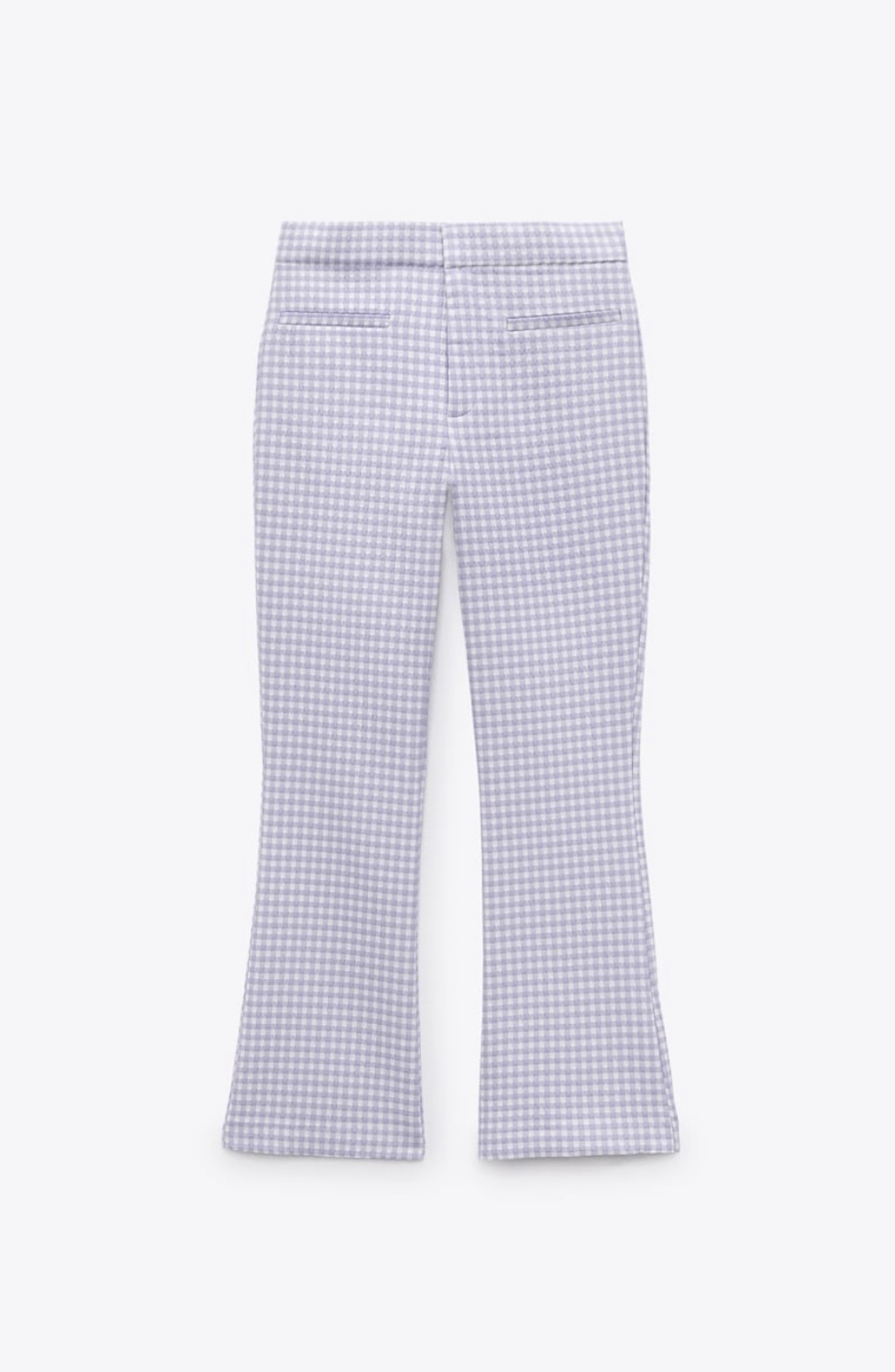Pantalones de cuadros vichy de Zara