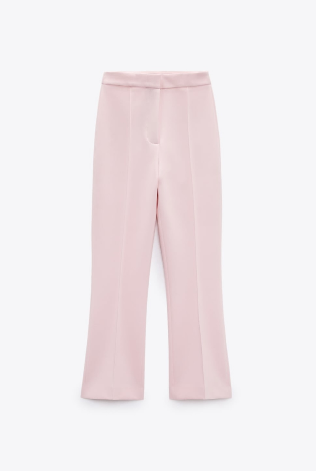 Pantalón traje rosa de Zara