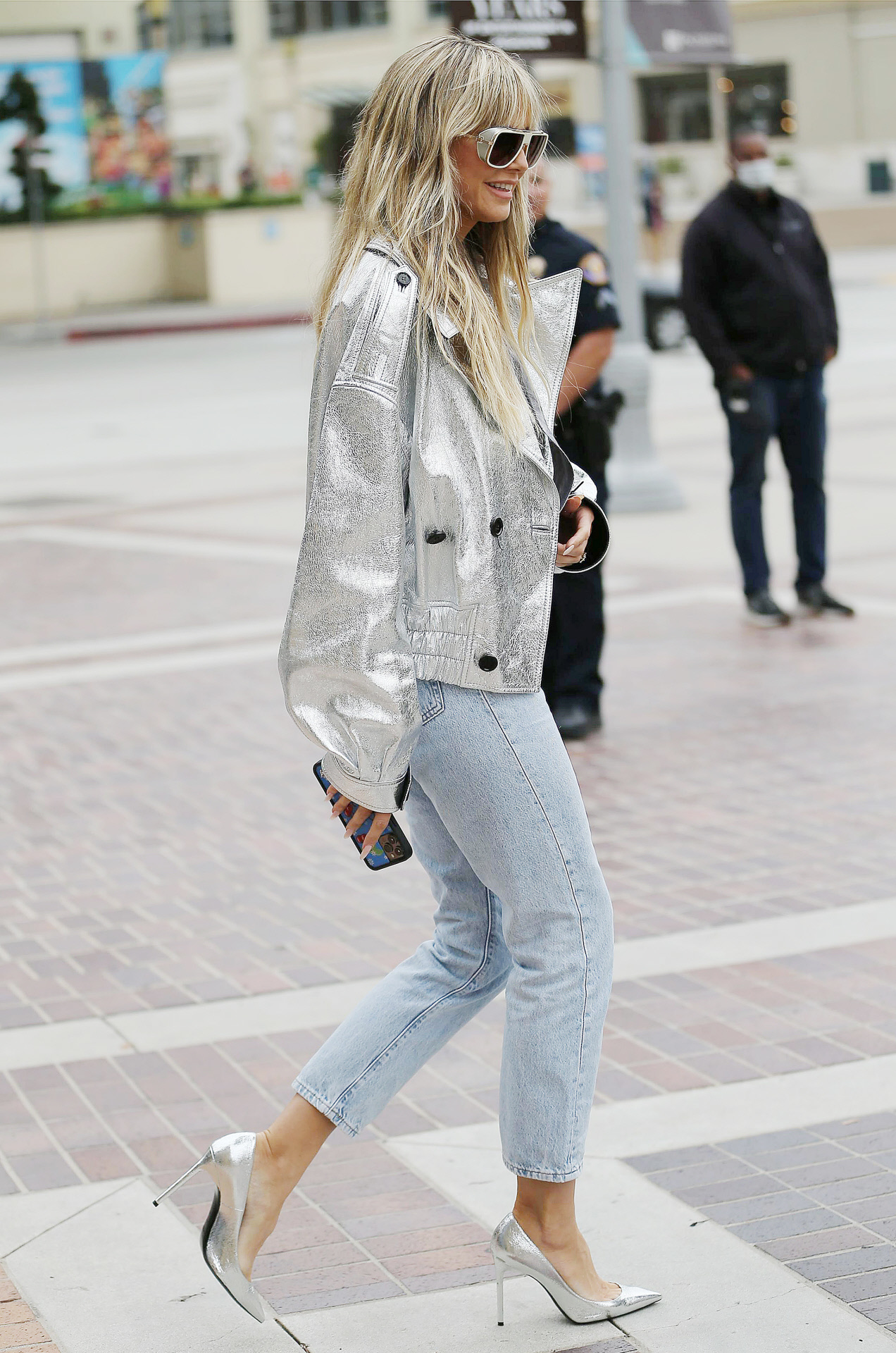 El look de Heidi Klum paseando por Los Ángeles