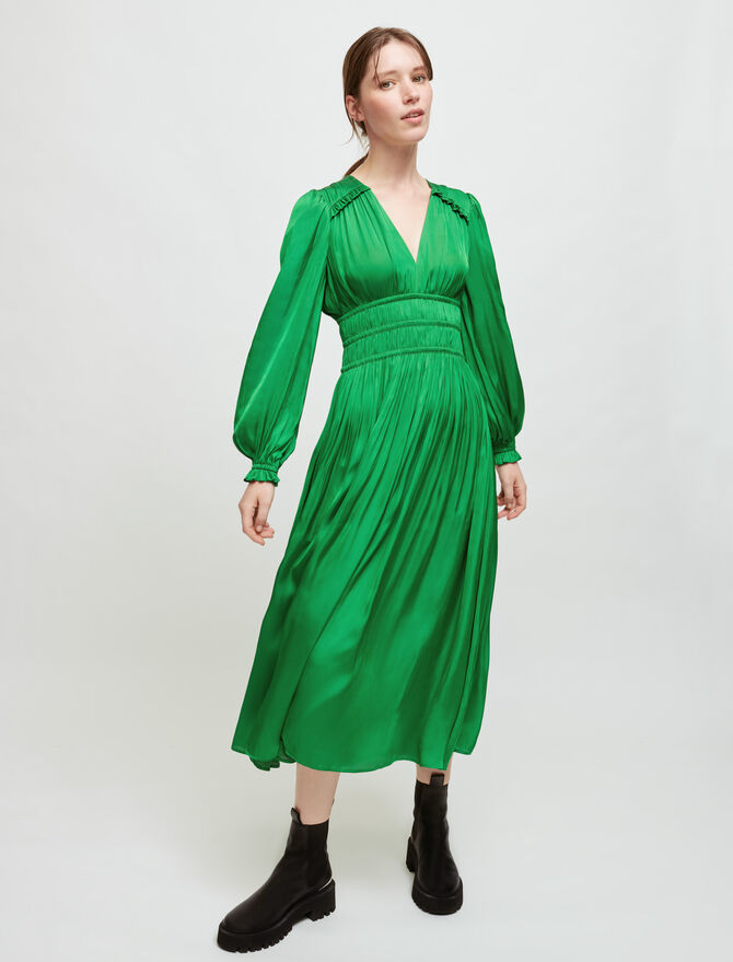 Vestido verde de Maje