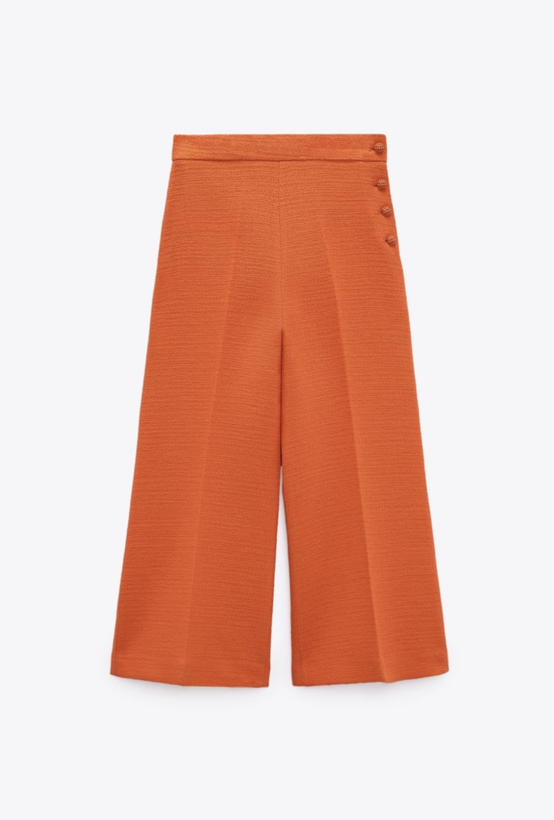 Pantalón naranja de Zara