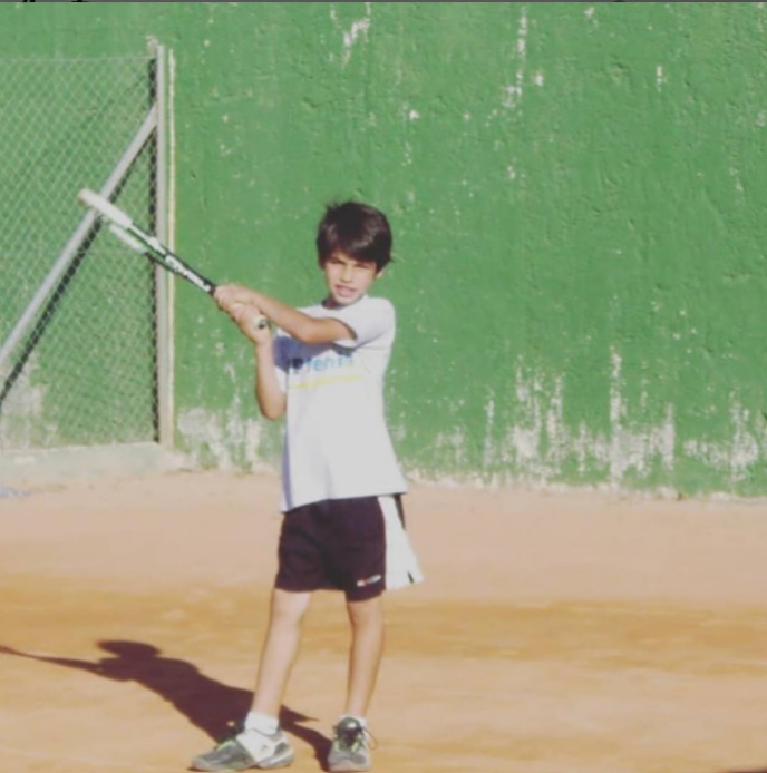 Primeros pasos de Carlos Alcaraz en el tenis