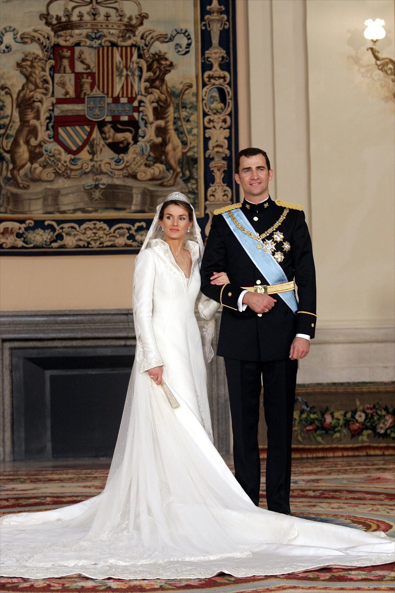 Boda de Letizia Ortiz y el Príncipe Felipe VI.