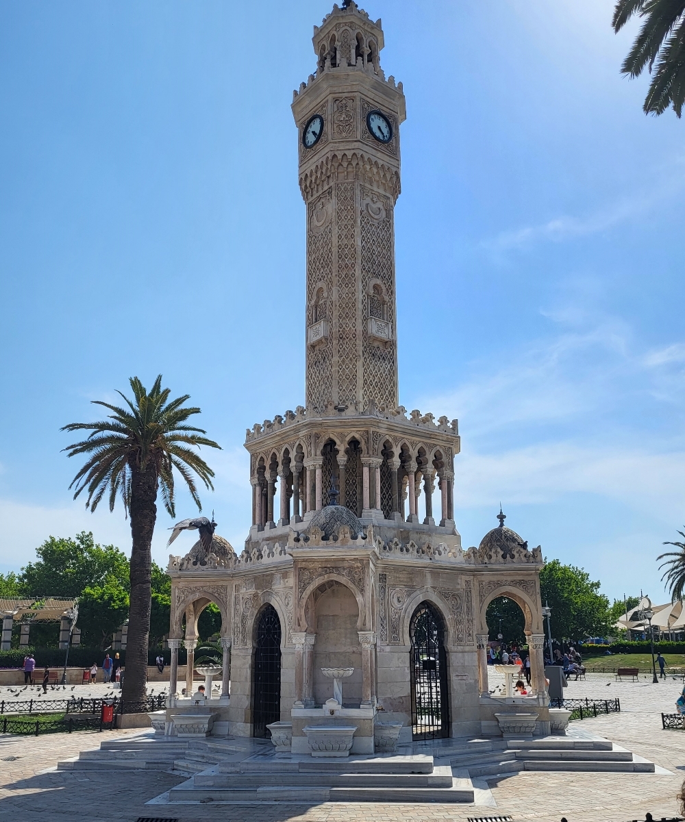 La Torre del Reloj en Esmirna.