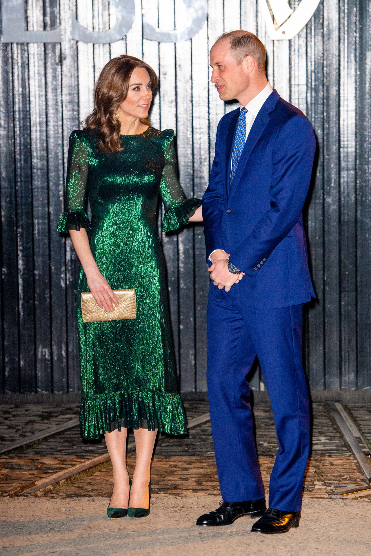 Kate Middleton en 2020 con el vestido verde de The Vampire's Wife.
