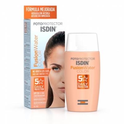 Fotoprotector ISDIN Fusion Water. (19,99 euros)