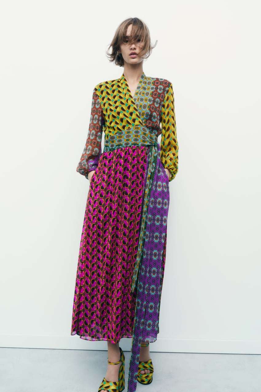Crush trough Shah El vestido boho de Zara ideal para las noches de verano o una boda en  septiembre | Telva.com