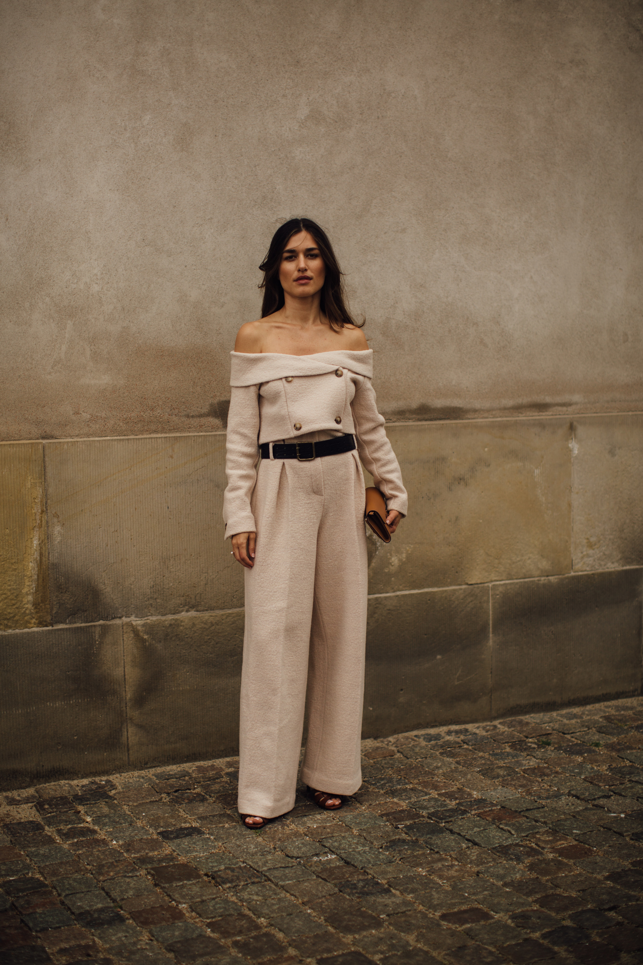 Ilirida Krasniqi en la Semana de la moda de Copenhague.