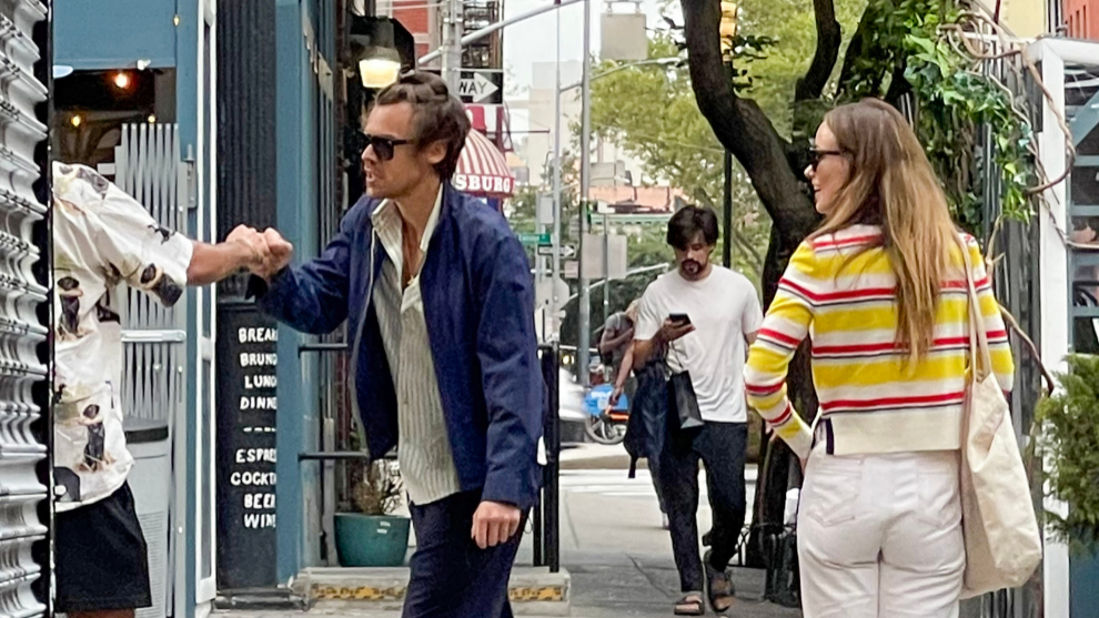 Olivia Wilde y Harry Styles paseando por Nueva York.