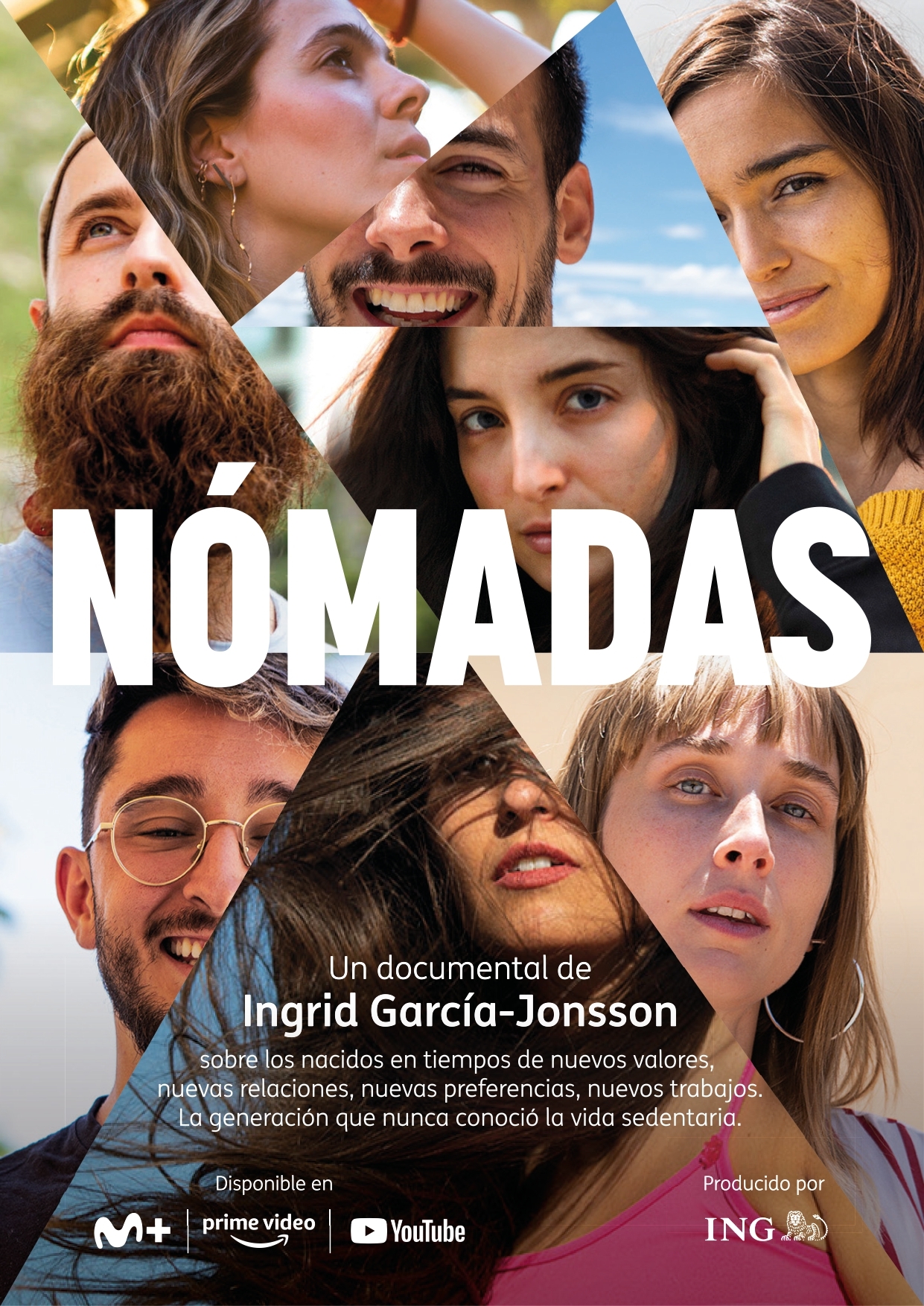 Cartel promocional del documental que se estrena hoy en Movistar +, Prime Video y YouTube.