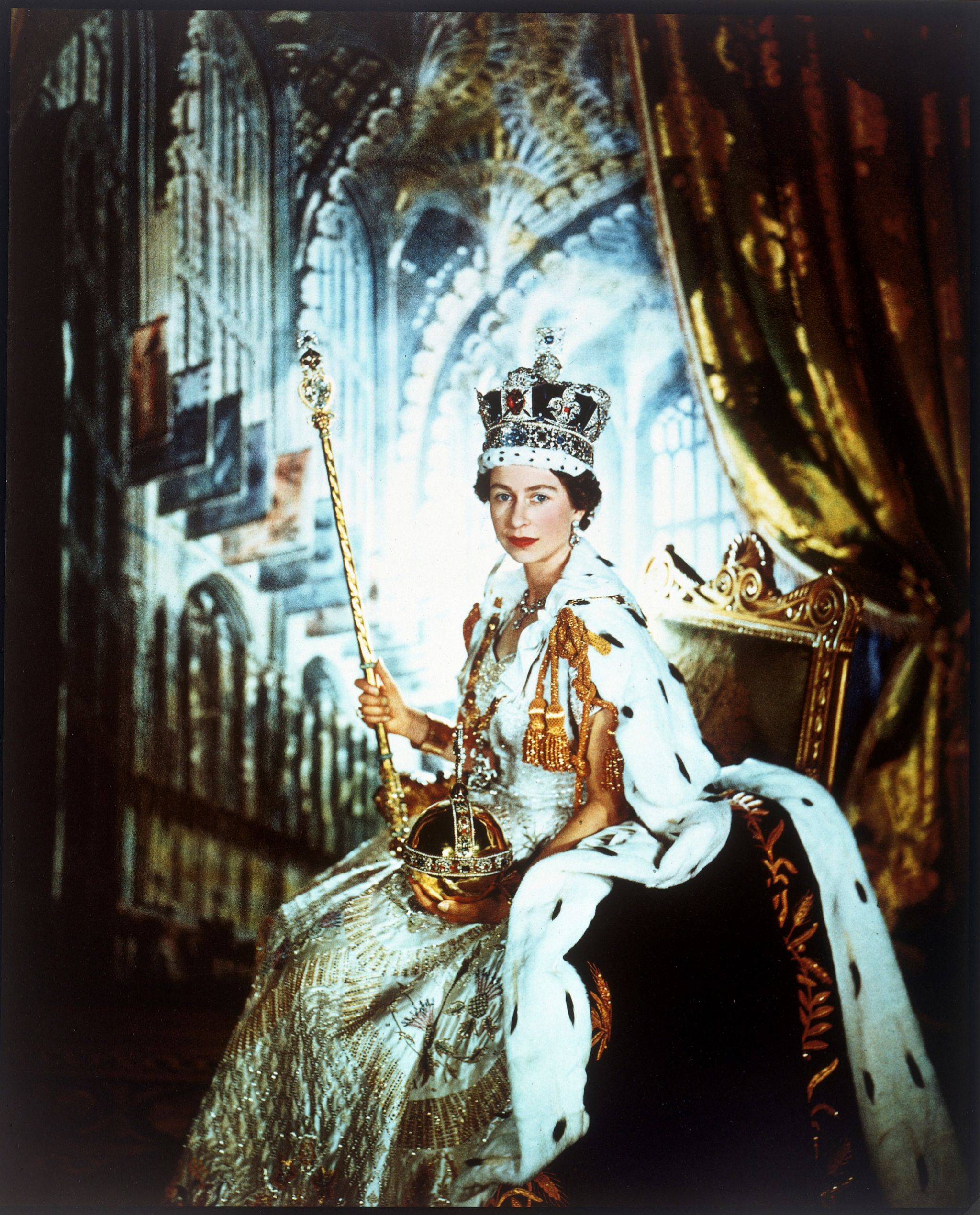 Isabel II por Cecil Beaton