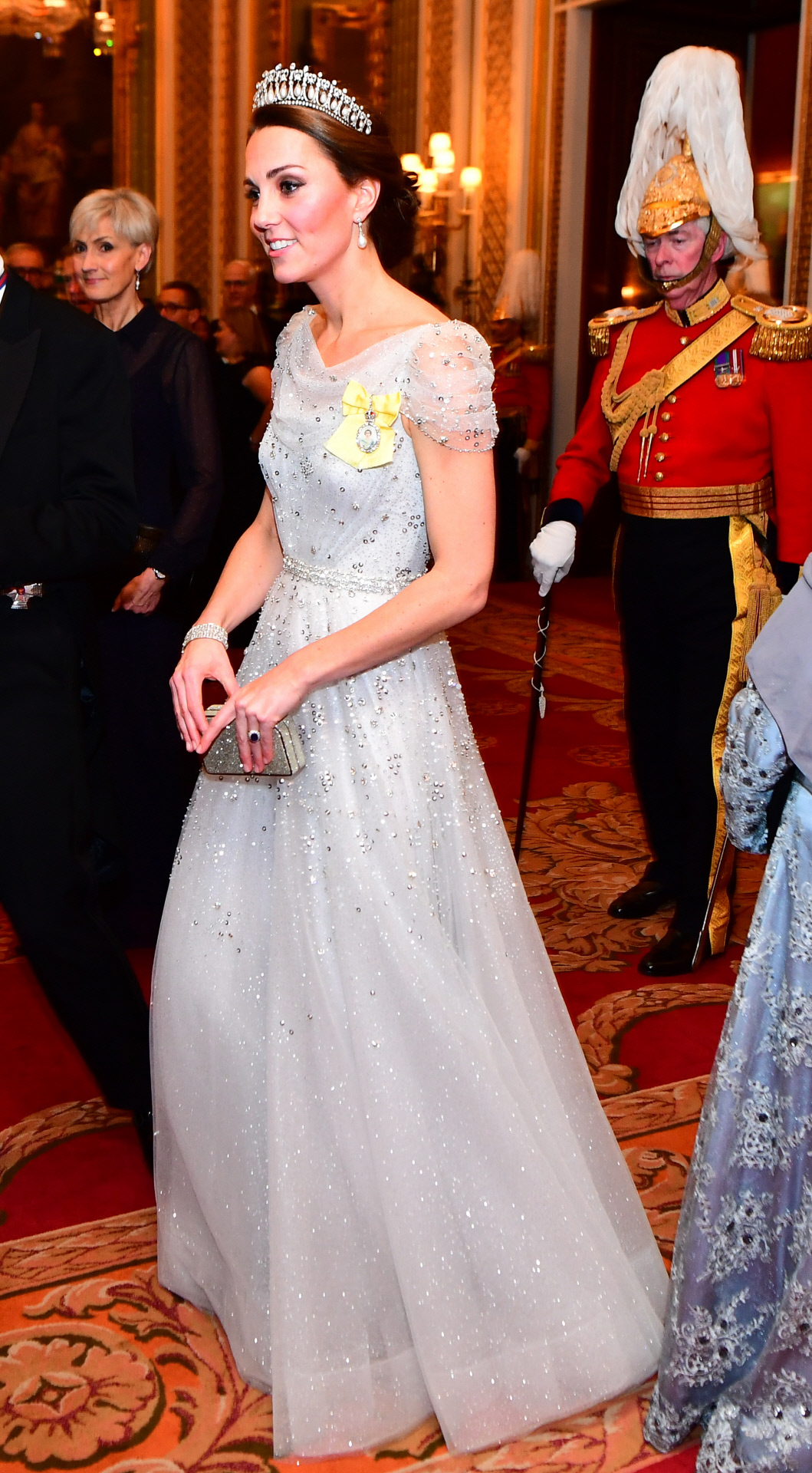 Kate Middleton con tiara.