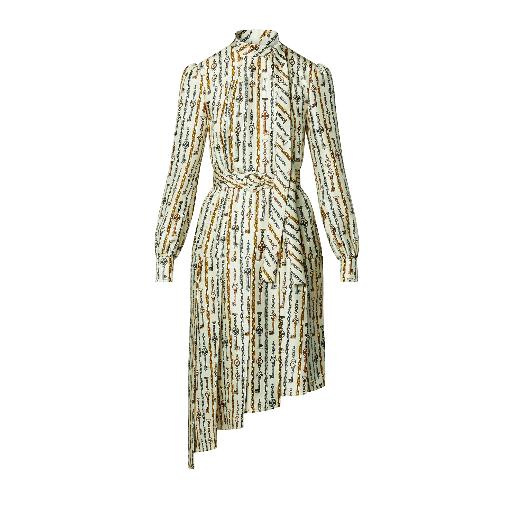 Vestido asimétrico. Luis Vuitton. (2.900 euros).