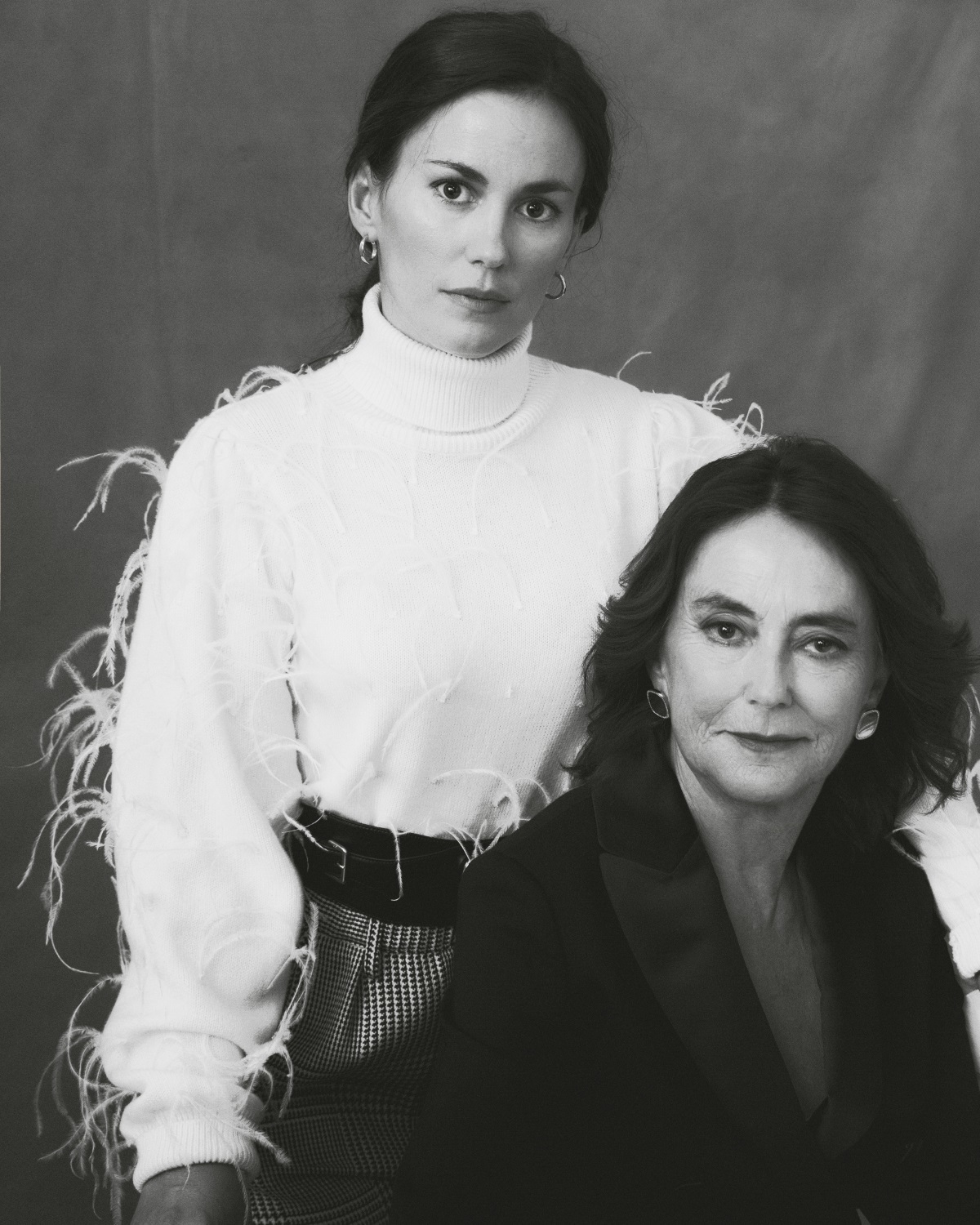 María del Pino y su hija Ana.