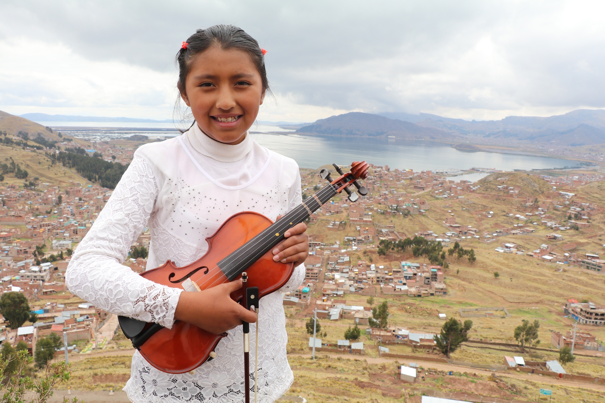 Alumna de Sinfonía por el Perú