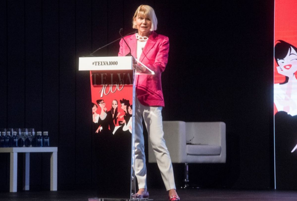 En la imagen, Stefania Bedogni, directora general y consejera de UNIDAD EDITORIAL, durante su intervención.