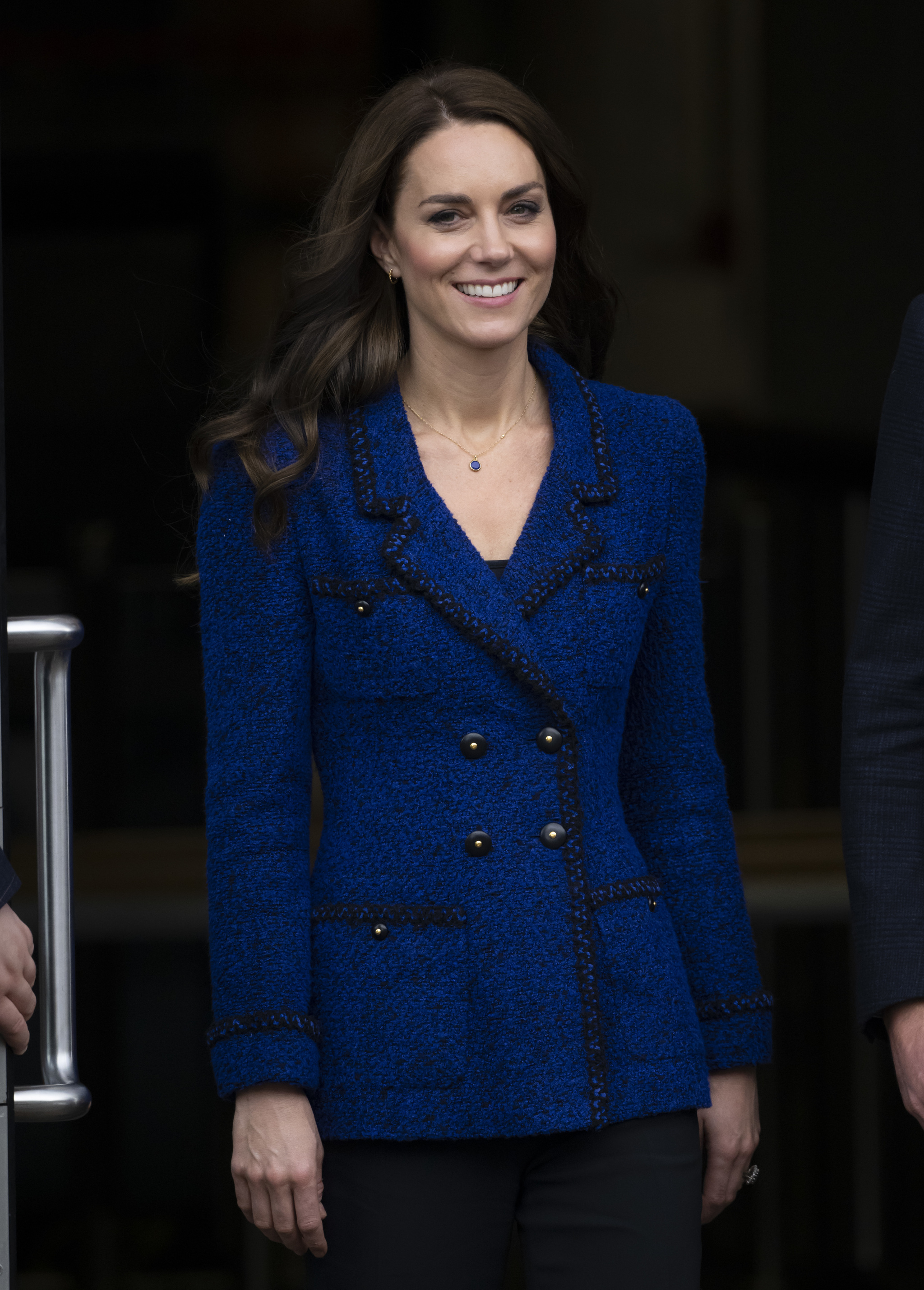 Kate Middleton con chaqueta vintage de Chanel.