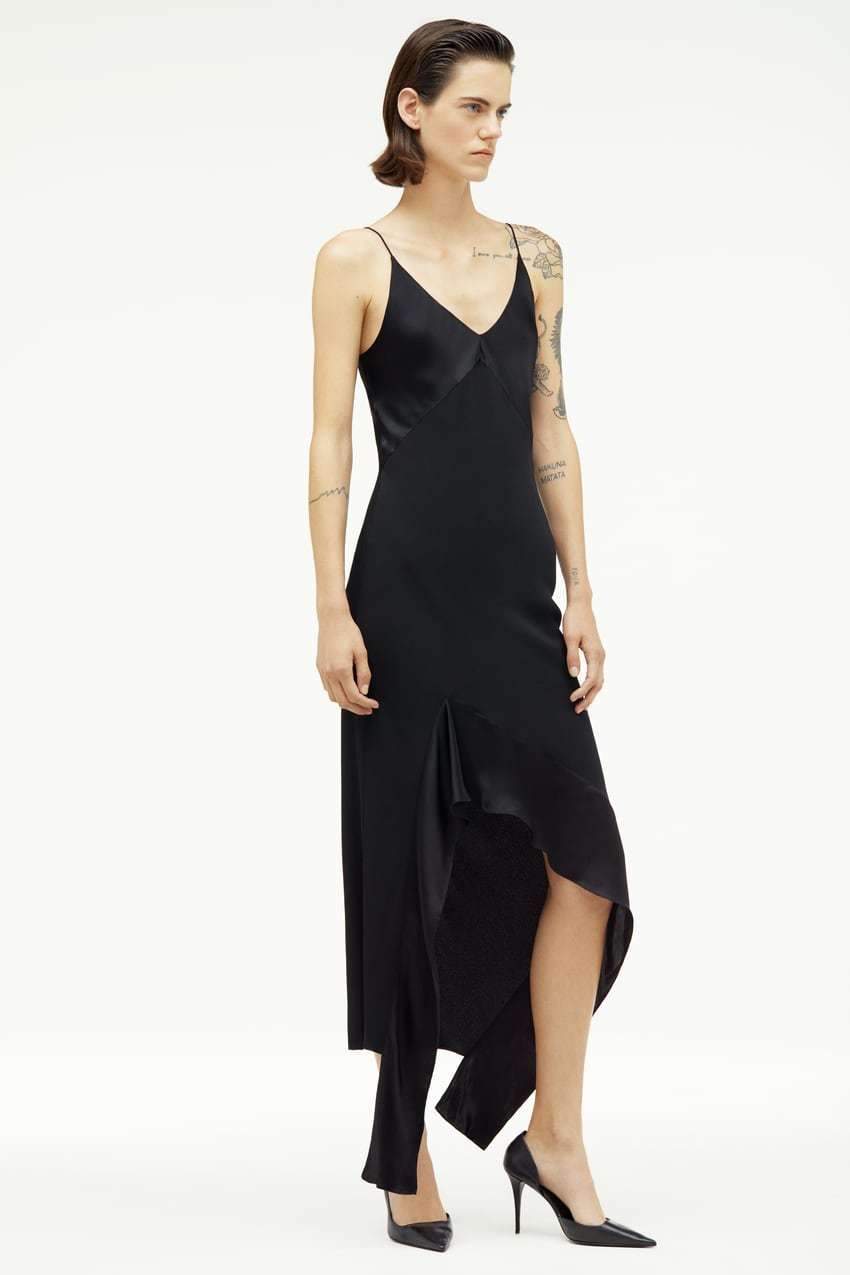 Vestido lencero de Narciso Rodriguez para Zara.