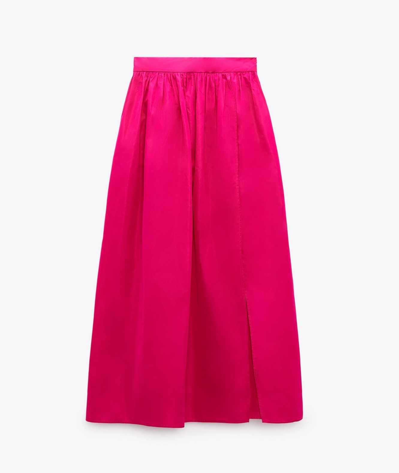Falda rosa de Zara.