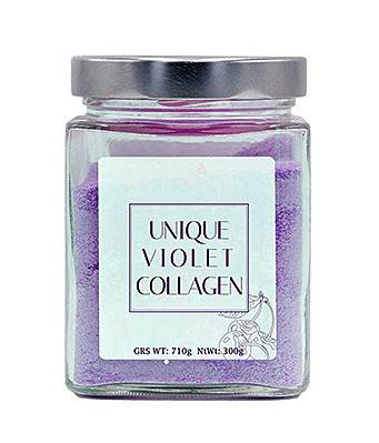 Unique Violet Collagen, (79,95 euros).