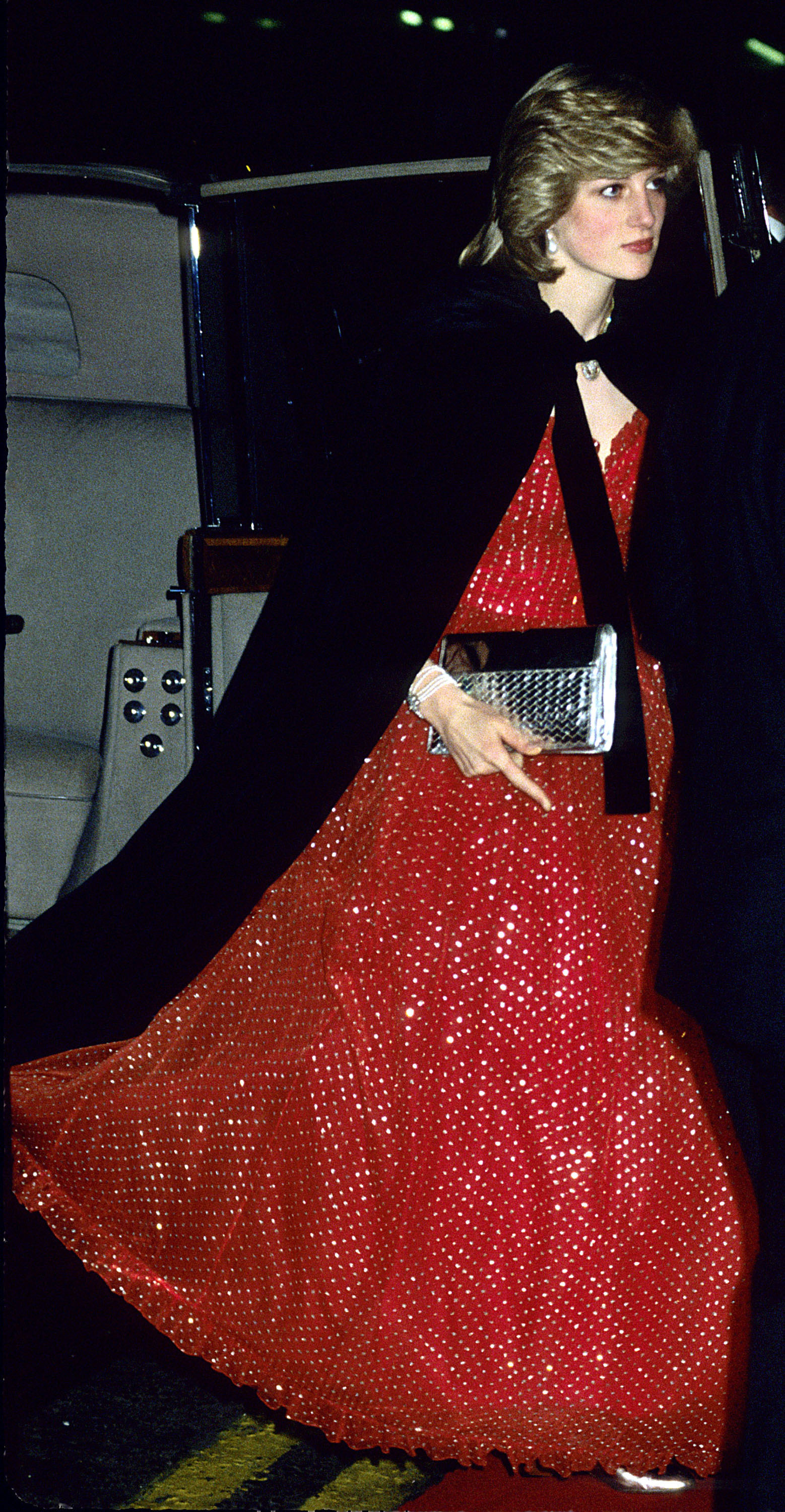 Diana en 1982 en la Royal Opera House.