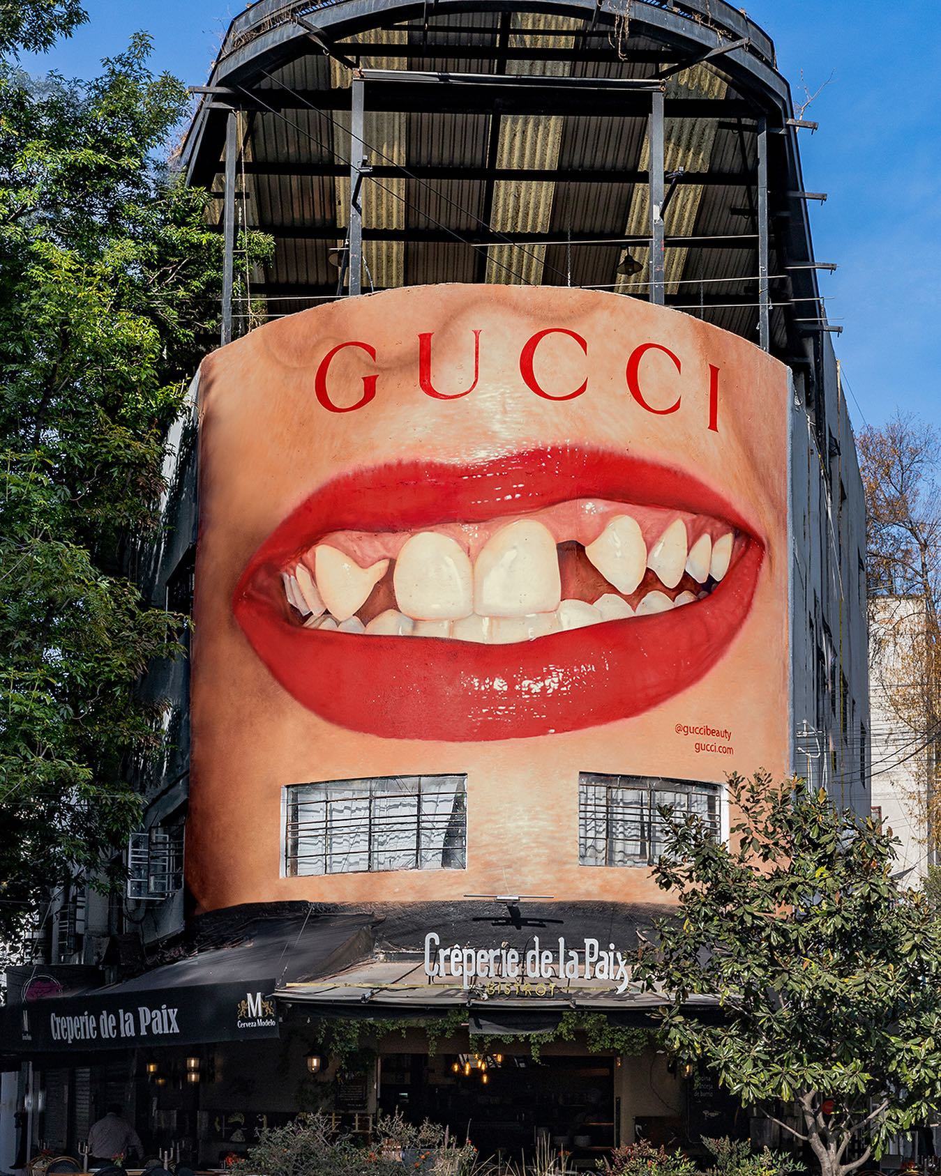 Una de las campañas de belleza de Gucci en el año 2020.