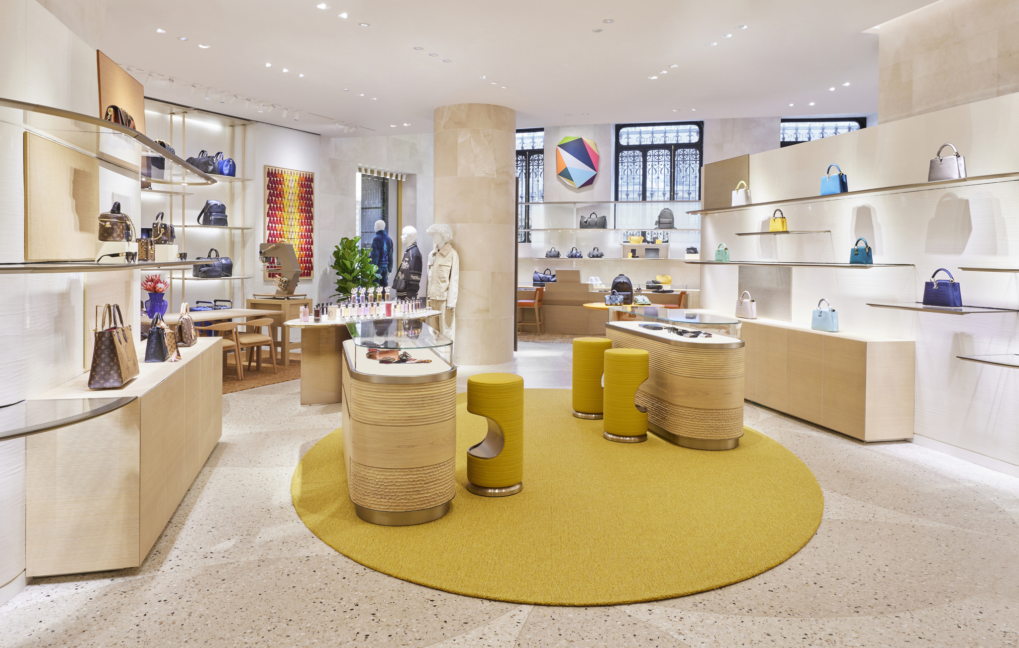 La nueva tienda de Louis Vuitton en Madrid.