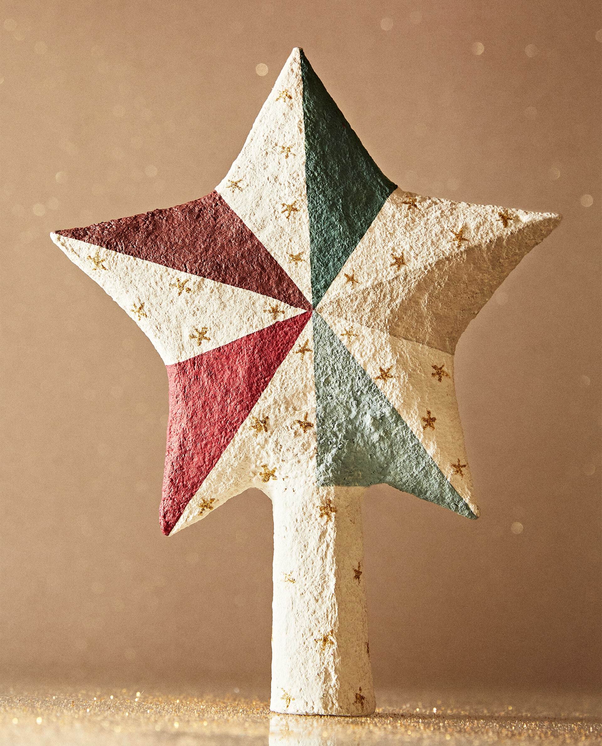 Estrella para el árbol de Navidad de Zara Home.