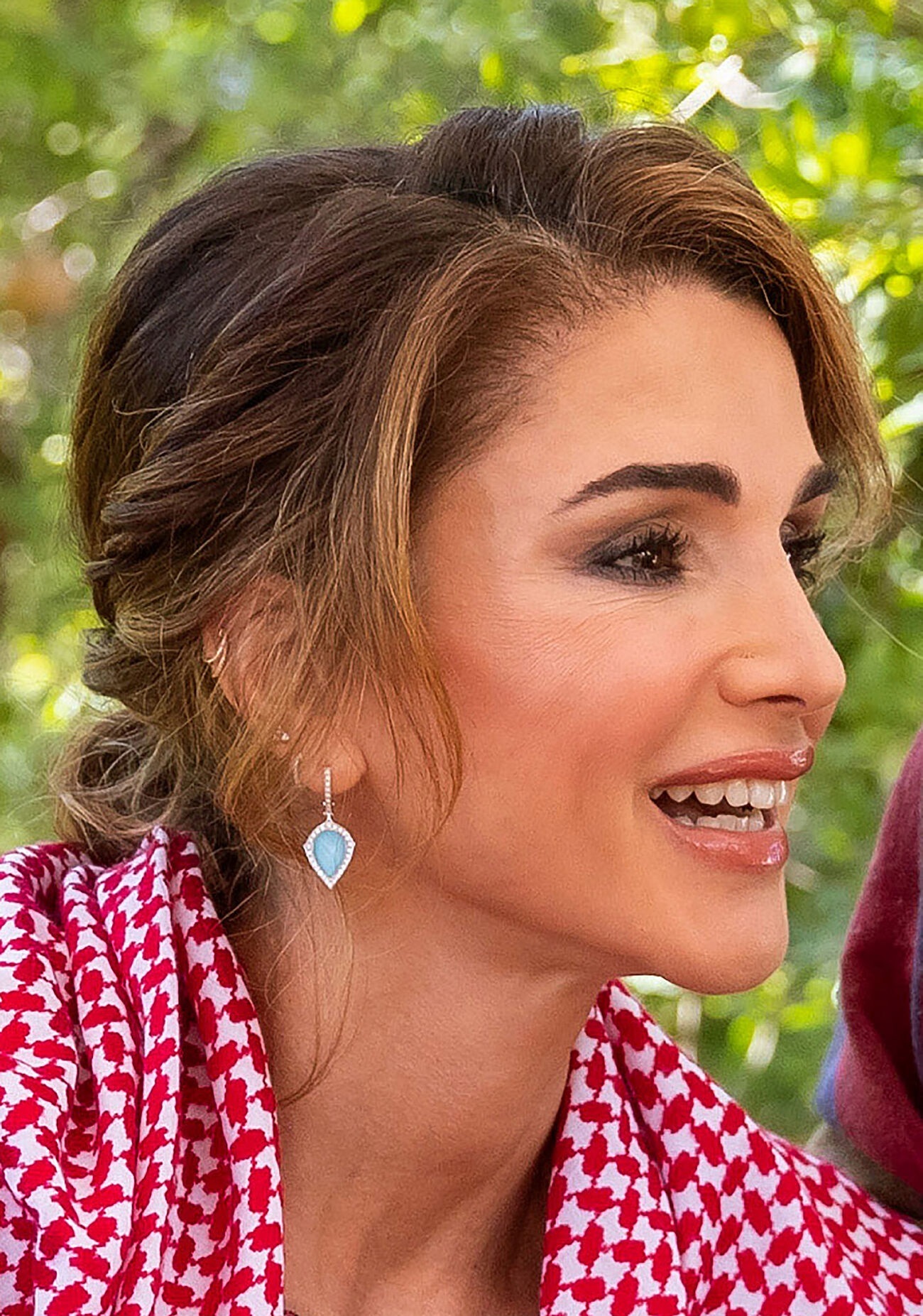 Los piercings de Rania de Jordania.