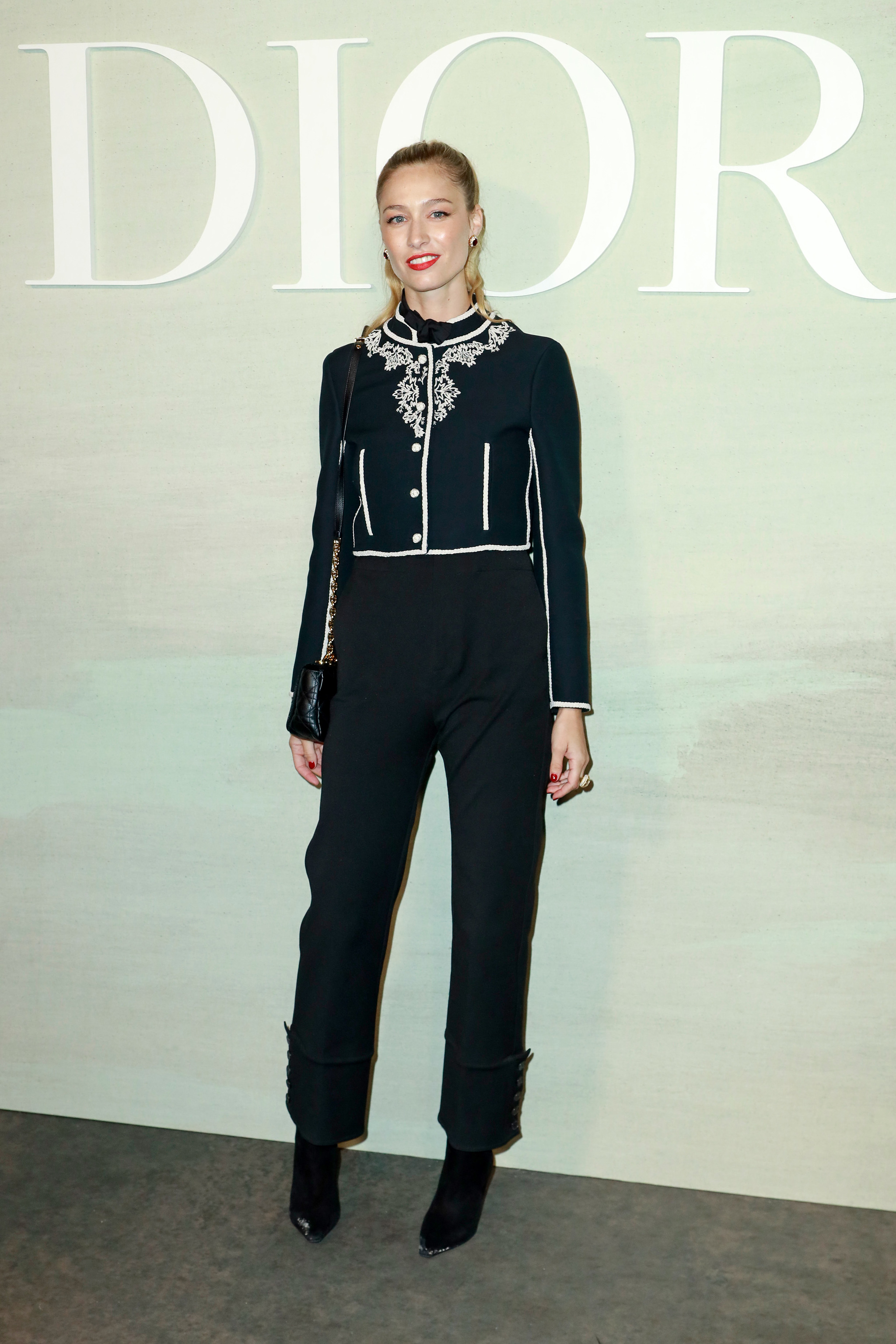 Beatrice Borromeo con look de Dior.