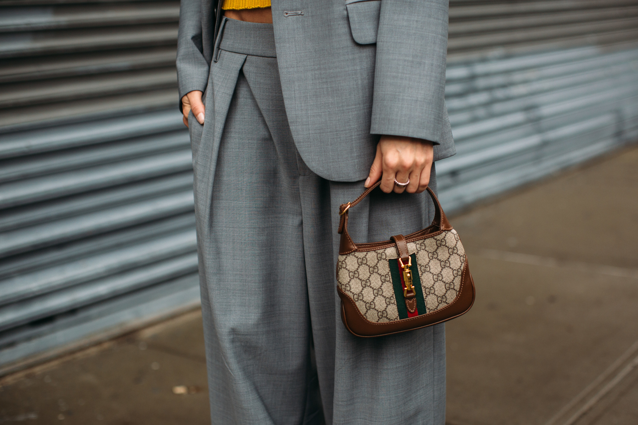 Bolso de Gucci, los diseños de estética retro son los más deseados entre las expertas en moda.