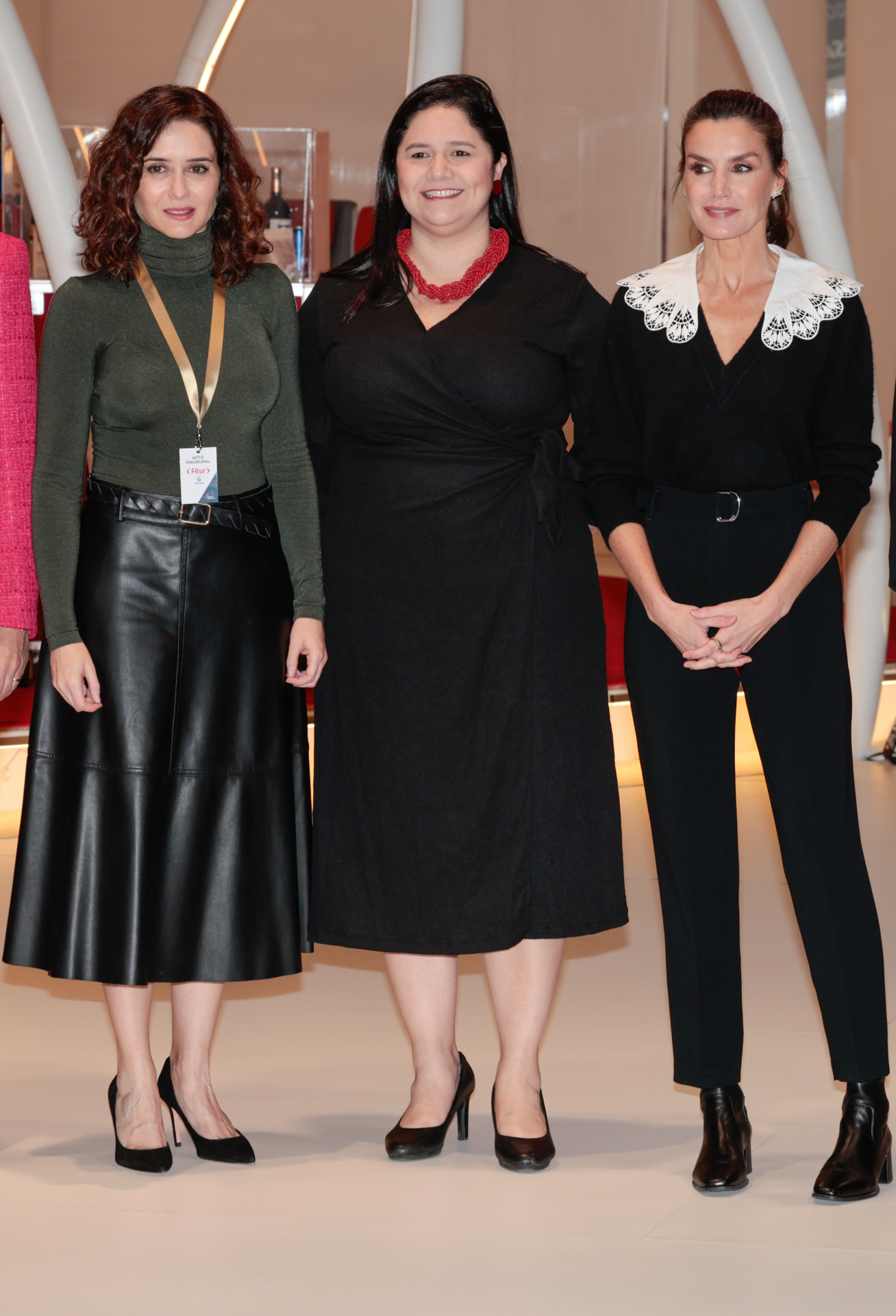 Isabel Díaz Ayuso y la reina Letizia en la inauguración de Fitur 2023.