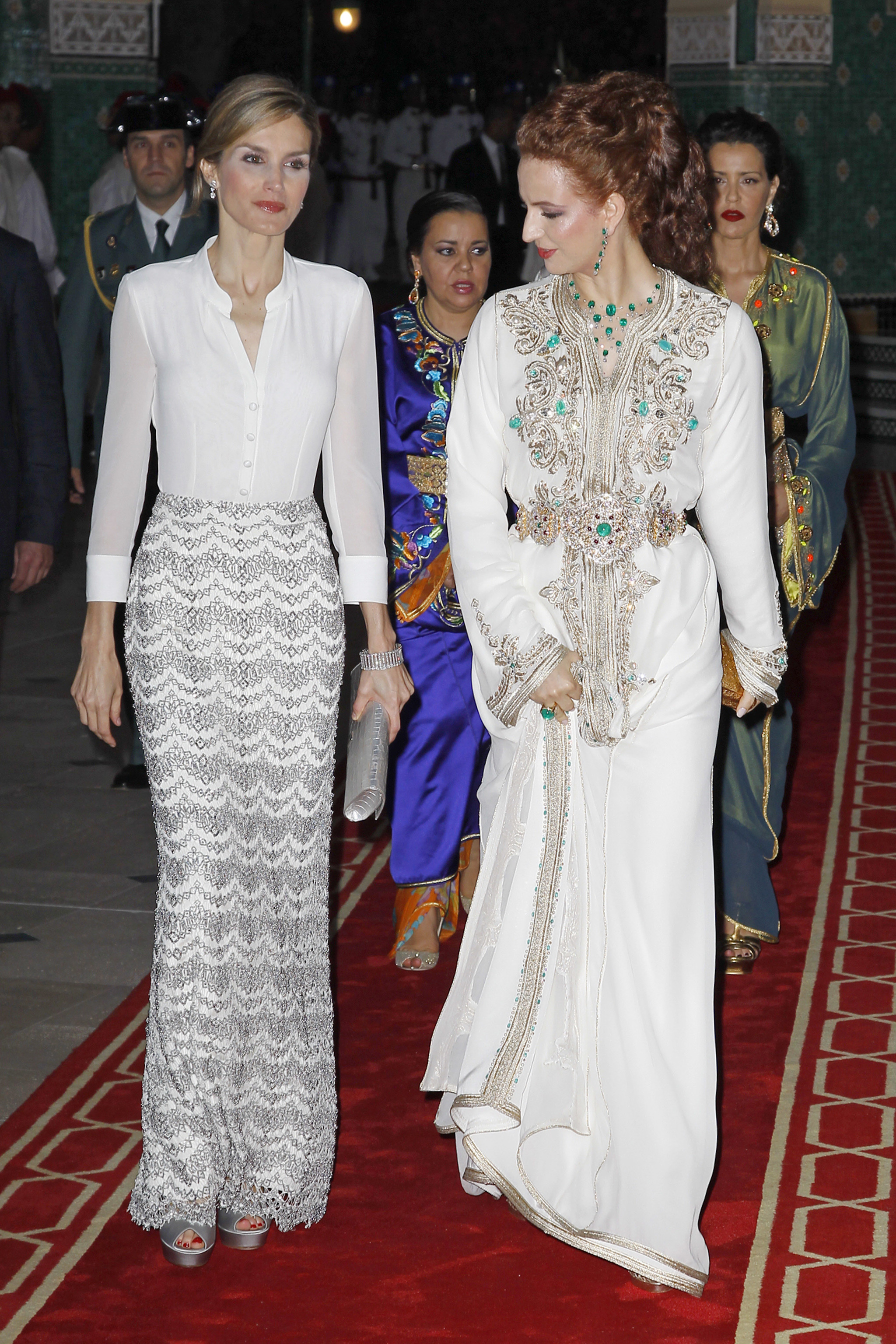 La Reina Letizia en Marruecos.