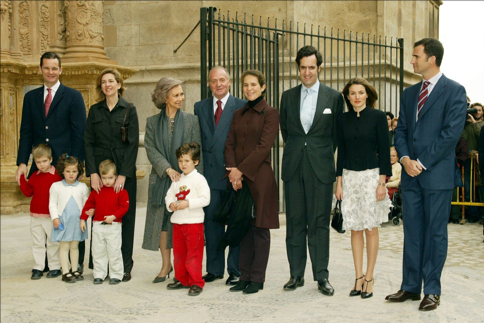 La familia real española en sus buenos tiempos en Mallorca