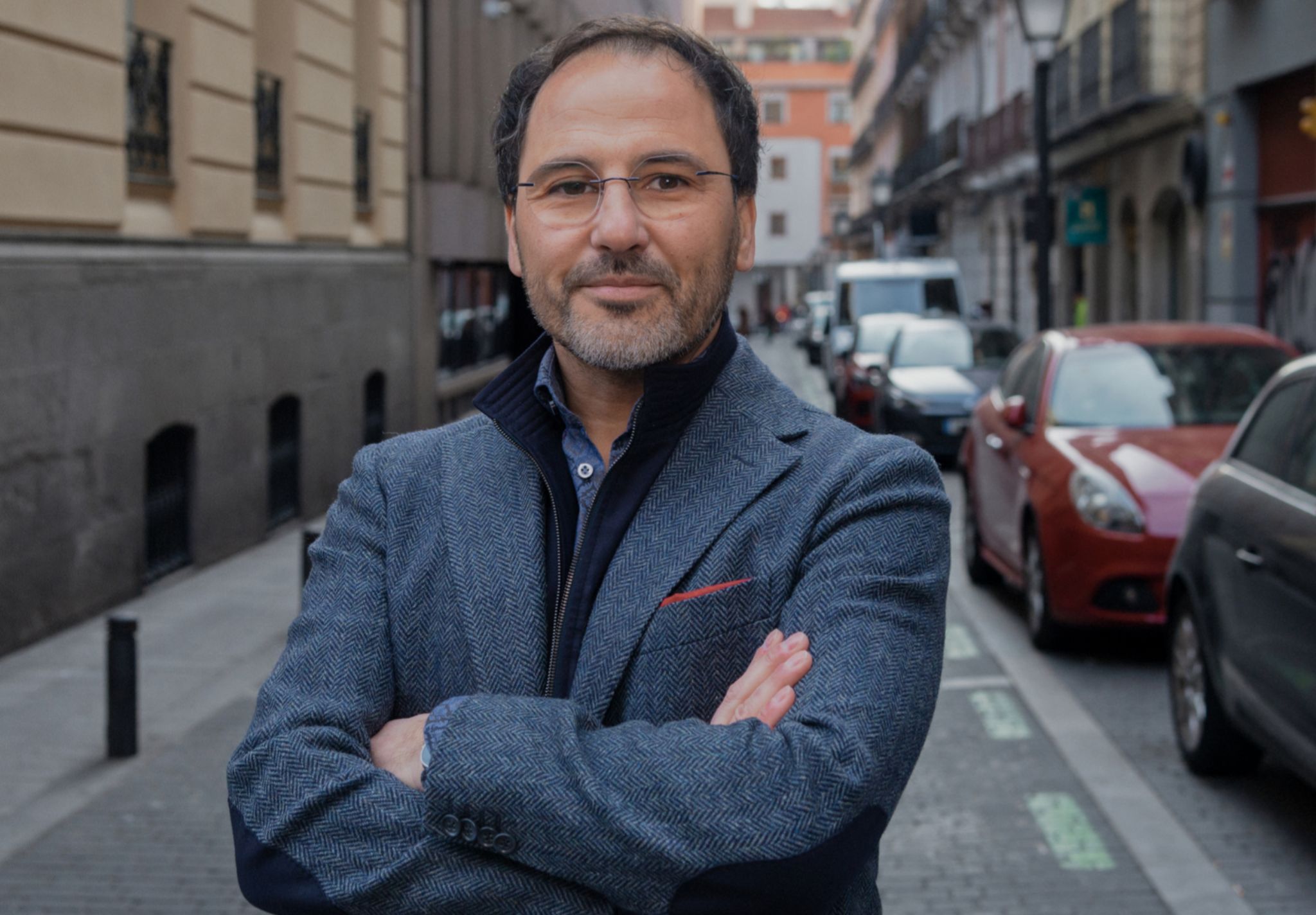 El psicólogo, escritor y conferenciante Tomás Navarro estos días en Madrid.