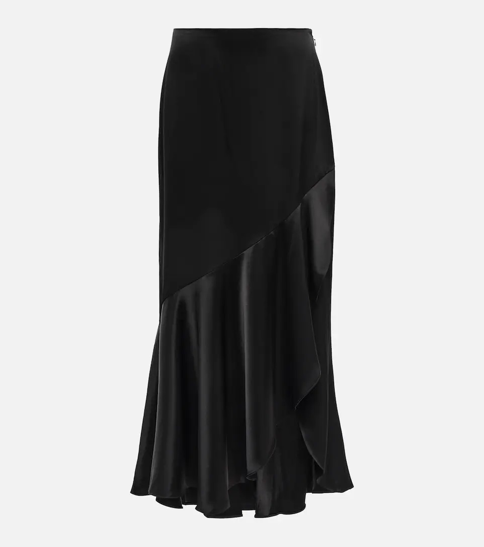Falda larga de raso, de Polo Ralph Lauren (399 euros)