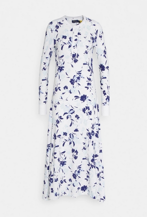 Vestido largo floral de Polo Ralph Lauren (224,95 euros)