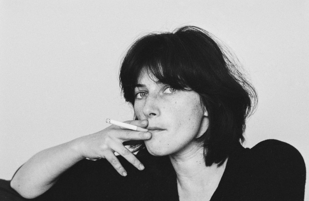 La directora belga Chantal Akerman en París,  1979,