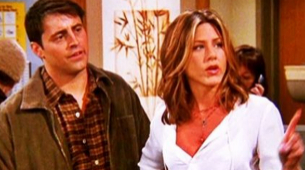 El momentazo de Friends en el que Rachel corta a Ross, que está...