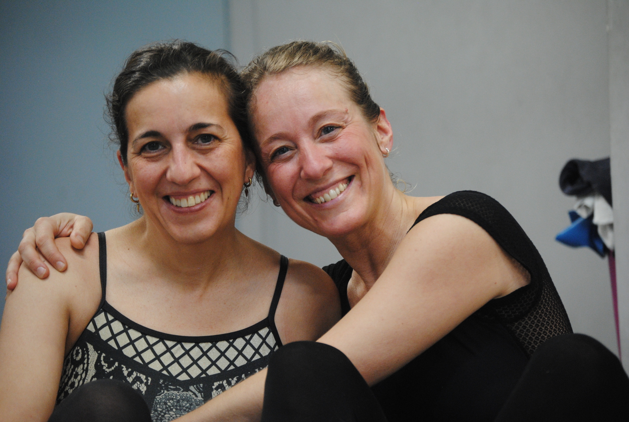 Gema y Leire, veteranas ya en esto del ballet después de 9 años y amigas a la par.